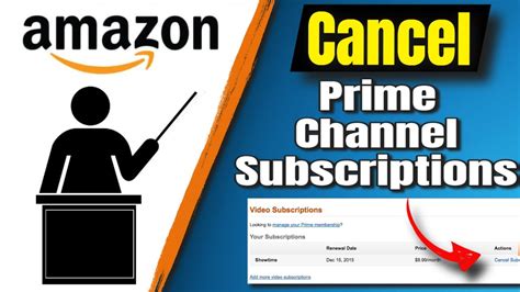 amazon prime channel cancel subscription.